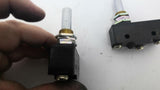 Omron Z-15GQB Panel Mount Plunger Switch 1/2AMP 125VDC Lot Of 2