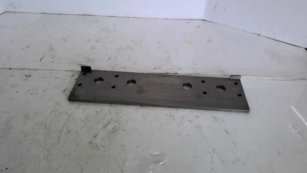 Machined Plate L 12 1/4 inches W 3 inches