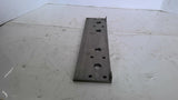Machined Plate L 12 1/4 inches W 3 inches