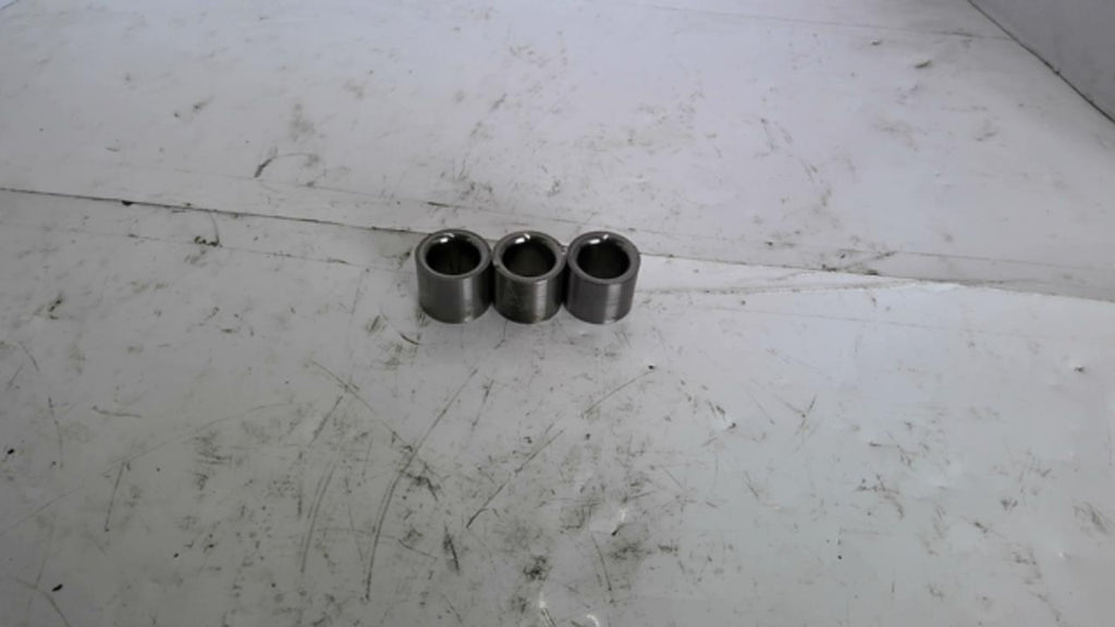 Bearing Steel Sleeve Stand Off Spacer 25 mm L 30 mm W 20 mm Bore lot of 3