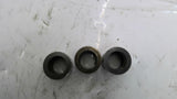 Bearing Steel Sleeve Stand Off Spacer 25 mm L 30 mm W 20 mm Bore lot of 3