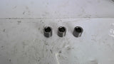 Bearing Steel Sleeve Stand Off Spacer 25 mm L 30 mm W 20 mm Bore lot of 3