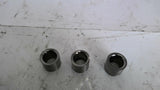 Bearing Steel Sleeve Stand Off Spacer 25 mm L 30 mm W 20 mm Bore lot of 3