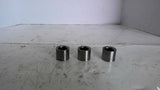 Bearing Steel Sleeve Stand Off Spacer 25 mm L 30 mm W 20 mm Bore lot of 3