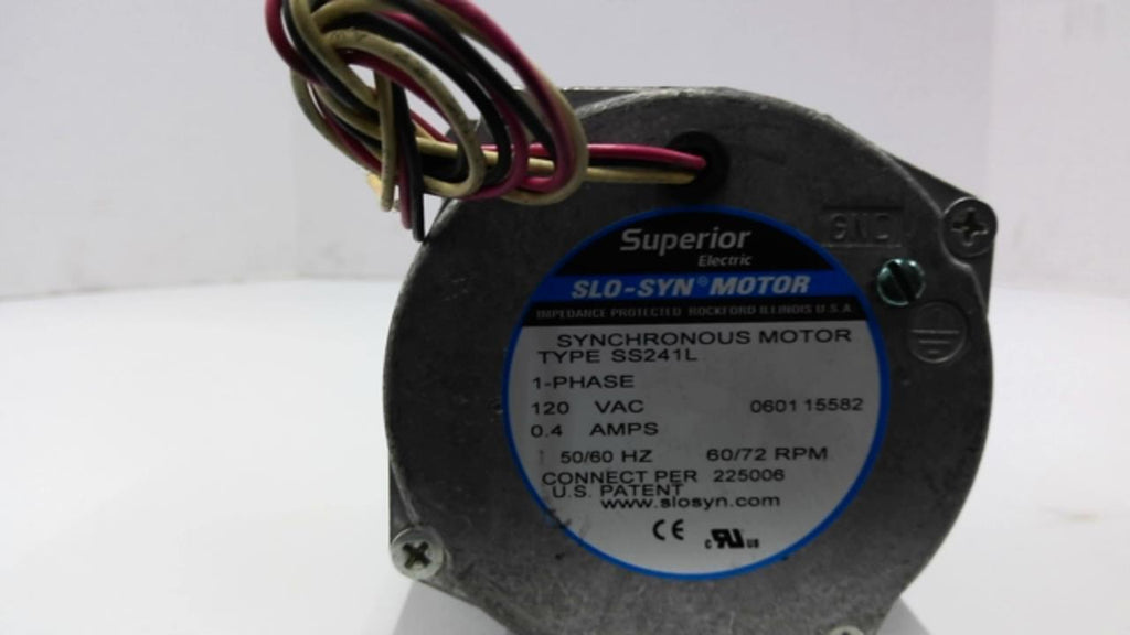 Superior SS241L SLO-SYN Synchronous Motor Single Phase 120 Vac