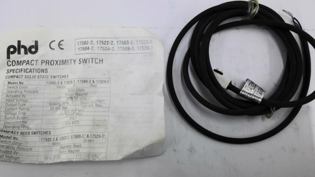PHD 17502-2-06 Compact Proximity Switch 20 mA