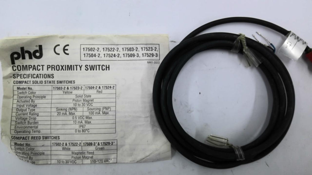 PHD 17504-2-06 Compact Proximity Switch