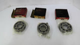 Fafnir 307K Deep Groove Ball Bearings Lot Of 3