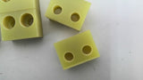 Polymide Slide Piece Bore 1/4" Lot Of 20