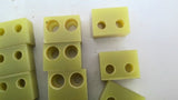 Polymide Slide Piece Bore 1/4" Lot Of 20