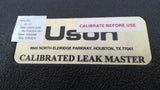 Uson 14226 Flowmeter Pressure Tester Rate 4 SCCM 550 KPA (Missing Pcs)