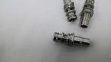 Stainless Steel Push-in Fittings 2 3/8" L x 1/2" ID Lot Of 3
