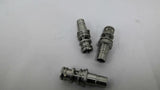 Stainless Steel Push-in Fittings 2 3/8" L x 1/2" ID Lot Of 3