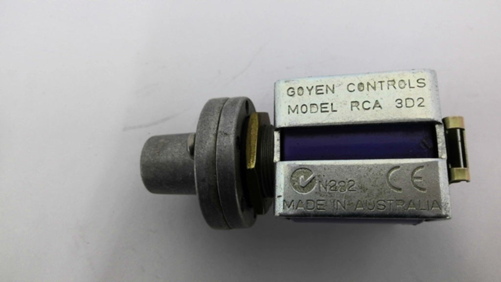 Goyen Controls RCA3D2 Pneumatic Solenoid Pilot Valve 24VDC