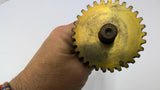 Sprocket Gear 2 1/8 " Shaft 30 Teeth