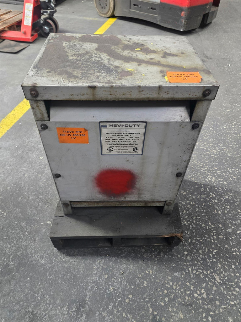 EGS DT651H11S 11 KVA Transformer 460 Pri 460/266 Sec Volts 3 Phase