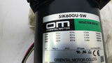 Oriental Motor 51K60GU-SW Induction Motor 60W 200V 50/60HZ 0.50AMP 3PH