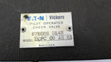 Eaton Vickers 575066-D14S Pilot Operated Check Valve
