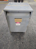 Square D 37S5H Transformer 37.5 KVA 240 480 Pri 115/240 Sec Volts Single Phase
