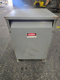 Square D 37S5H Transformer 37.5 KVA 240 480 Pri 115/240 Sec Volts Single Phase