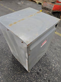 Square D 37S5H Transformer 37.5 KVA 240 480 Pri 115/240 Sec Volts Single Phase