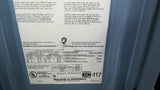 Square D D322N Fusible Safety Switch 240VAC 60AMPS 3-Pole Type 1 Enclosure