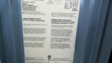 Square D D322N Fusible Safety Switch 240VAC 60AMPS 3-Pole Type 1 Enclosure