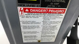 Square D D322N Fusible Safety Switch 240VAC 60AMPS 3-Pole Type 1 Enclosure