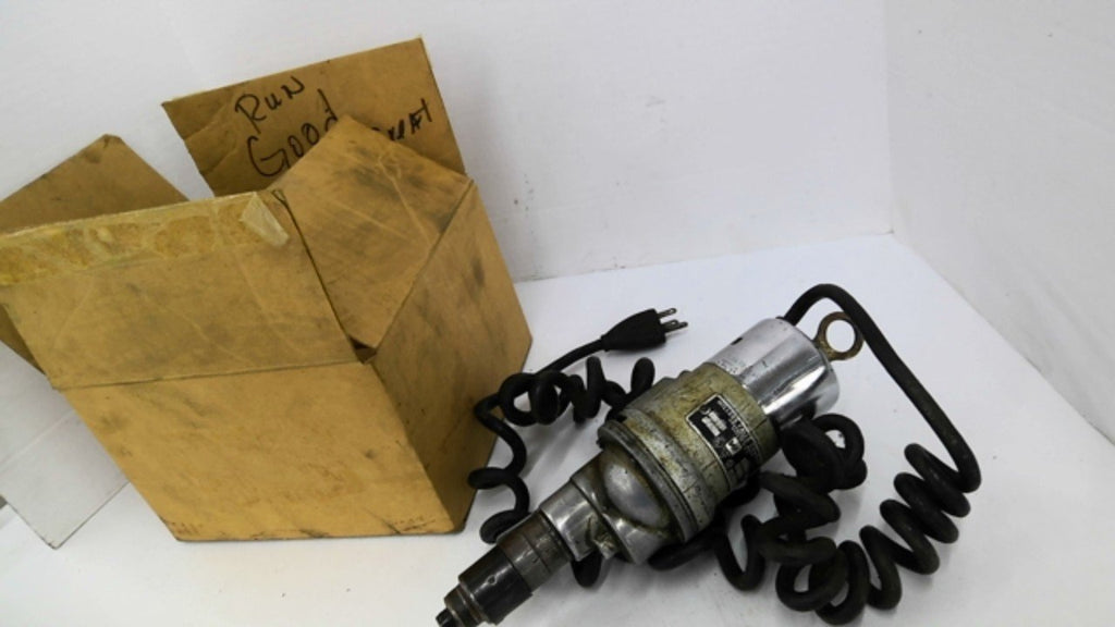 Millers Falls Co 7-50R Corded Electric Drill 1.7AMPS 115-125V 1/4" Chuck