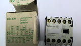 Moeller DILER-40-G Contactor Relay 600 Volts 10 Amp 24V DC Coil