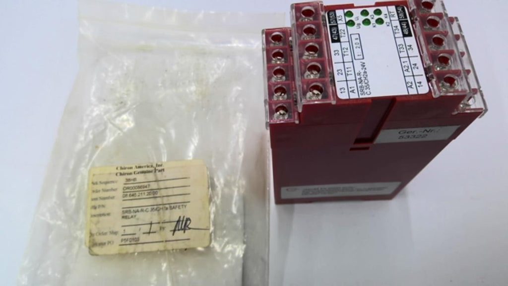 Schmersal SRB-NA-R-C/CH2a-24V Safety Relay 24V