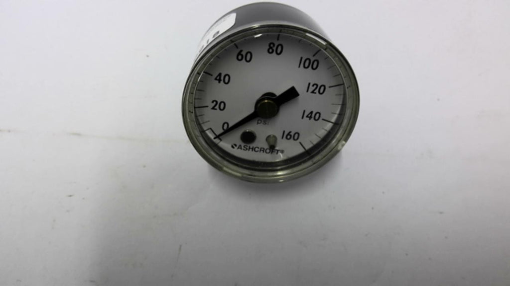 Ashcroft 1005P Pressure Gauge 1/4" NPT Male 160 PSI