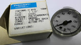 Ashcroft 1005P Pressure Gauge 1/4" NPT Male 160 PSI