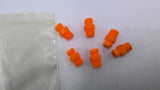 Lock Line Connector For 1/4 " Hose Male NPT Set Of 6