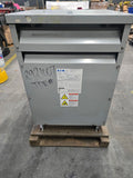 Eaton V48M28F4516CU 45 KVA Transformer 3 Phase 480 Pri 208/120 Sec Volts