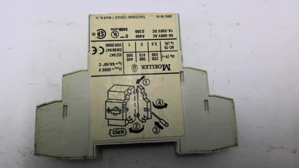 Moeller NHI11-PKZ0 Contact Block