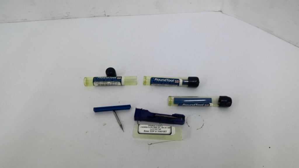 RoundTool Laboratories GR2BM Drill Bits 0.60MMx3x38x3MM 2FL Lot Of 4