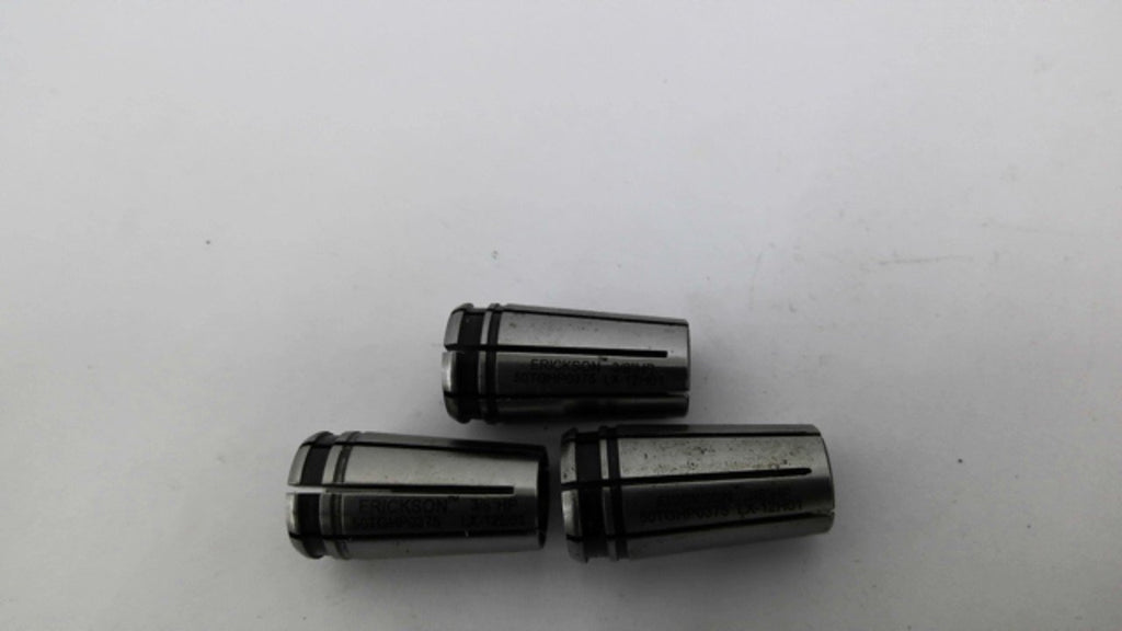 Erickson 50TGHP0375 LX-12H01 Collets 3/8"HP Lot Of 3