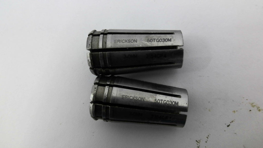 Erickson 50TG030M Collets 3.0MM 3154CF4 Lot Of 2