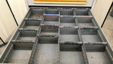 12 Drawer Industrial Tool Storage Cabinet 30x28x60 Inch