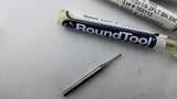 RoundTool Laboratories Gr2BUC Drill Bits .043X.215X1-1/2X1/8 Lot Of 4