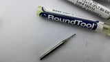 RoundTool Laboratories Gr2BUC Drill Bits .043X.215X1-1/2X1/8 Lot Of 4