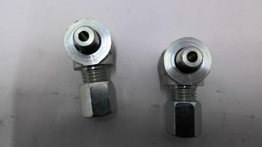 Hydraulic Banjo Fitting 6mm tube 3/4 Bolt Set Of 2