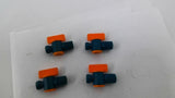 Loc-Line 1/4" Male NPT Flow Control Valves Lot Of 4