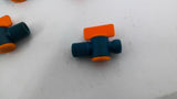 Loc-Line 1/4" Male NPT Flow Control Valves Lot Of 4