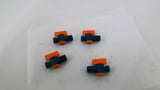 Loc-Line 1/4" Male NPT Flow Control Valves Lot Of 4