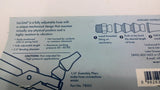 Loc-Line 40413 Adjustable Coolant Hose ID 1/4" Length 13" W/Fittings