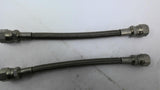 3/8 " Braided Water Supply Line 7" L Set Of 2
