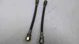 3/8 " Braided Water Supply Line 7" L Set Of 2