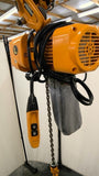 Harrington NER005L 1/2Ton Electric Chain Hoist 3/4Hp 15Fpm 3Ph 208-230-460V 60Hz